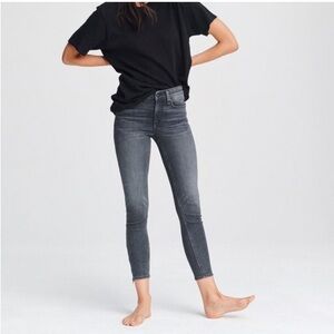 Rag & Bone Women's Cate Mid Rise Ankle Zipper Skinny in Abbey Road